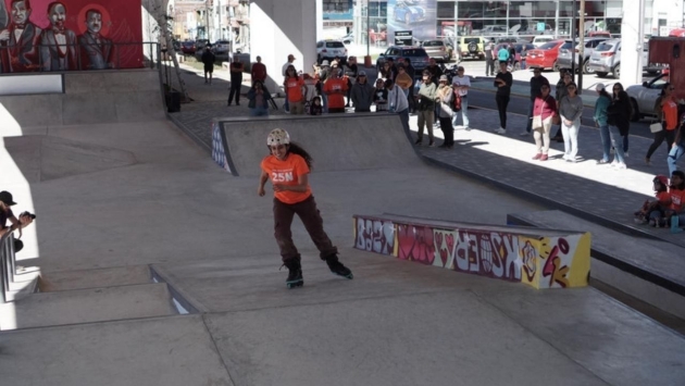 Skatepark del Bajopuente de Mil Cumbres atracción para patinadores Sedum